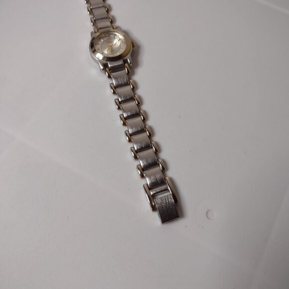 7 Inch Two Tone Metal CC Hughes Watch - Picture 3 of 11